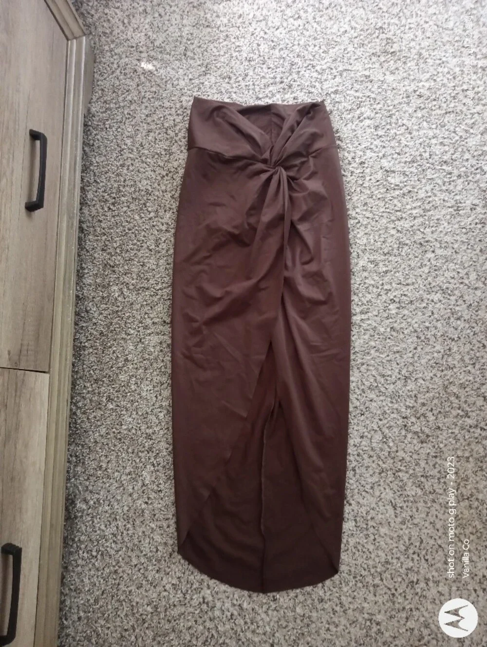 Skims Sarong Swim Skirt Wrap Cocoa Small Petite